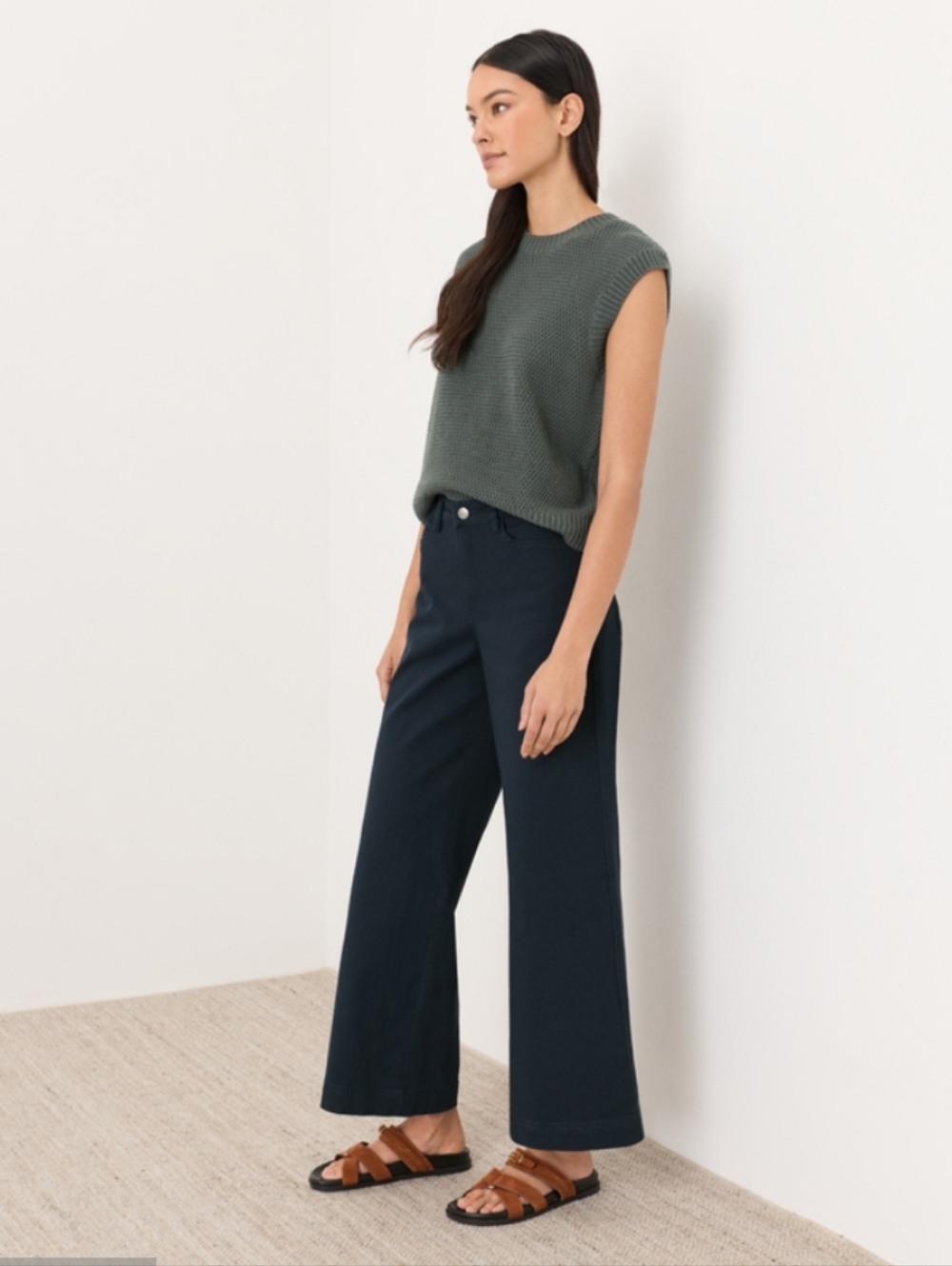 Quince High Rise Women’s Wide Leg Pants